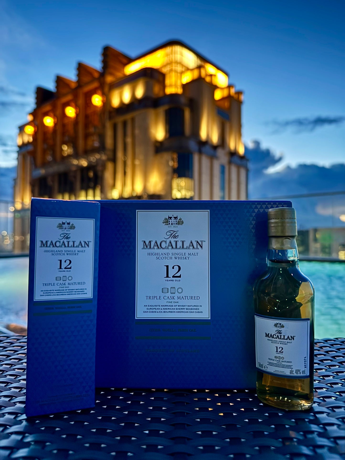 Macallan Triple Cask Fine Oak 12 Years Old Miniature 50ml x 12