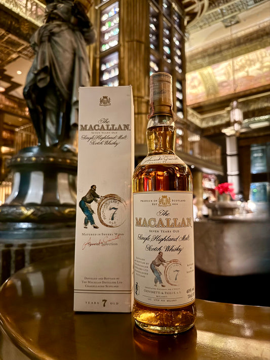 Macallan 7 Years Old Armando Giovinetti Special Selections 1990s